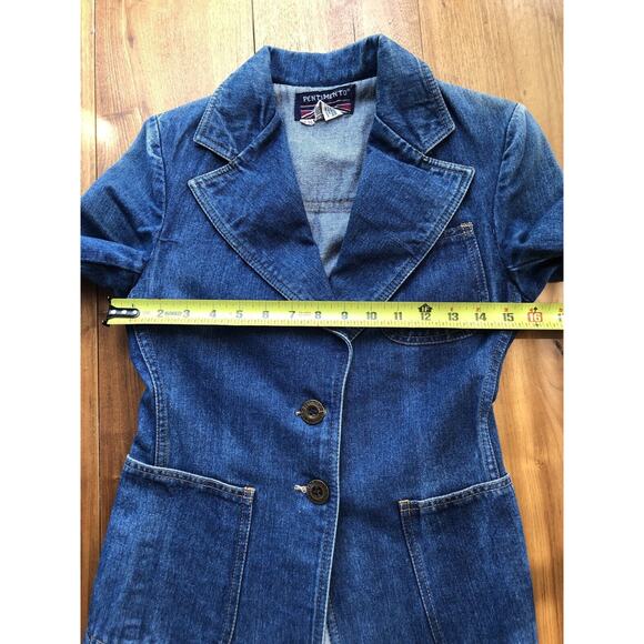 Vintage Pentimento Brittania Denim Jean Jacket B-14 / 7 - Picture 7 of 12
